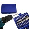 Electric Drill & Bit Tool Set: Phillips, Slotted, Hex, Triangle, Torx & Irregular Bits