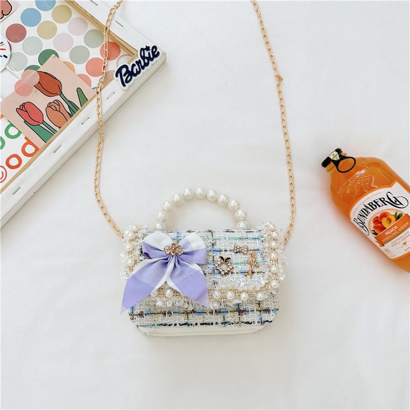 Stylish Girls Bowknot Handbag Charming Korean Inspired Princess Crossbody Bag