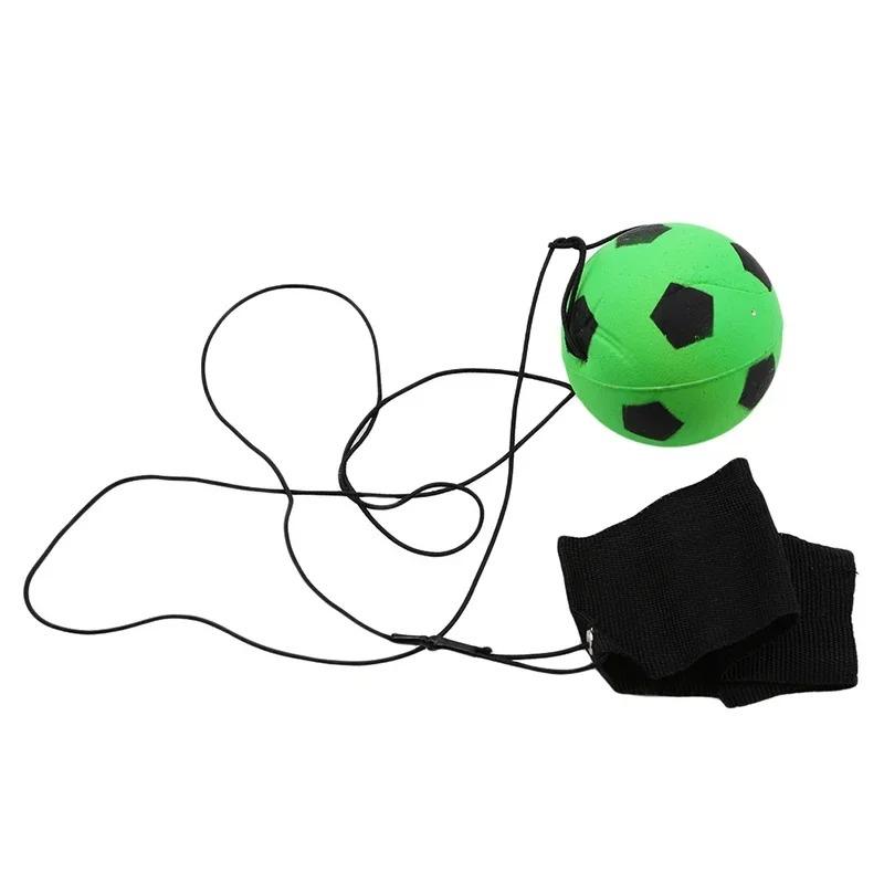Hand Thrown Bouncy Ball With Rope Rubber Solid Toy Boomerang Ball Reaction Ball Idle Time De-stressing Hand Thrown Toys 6