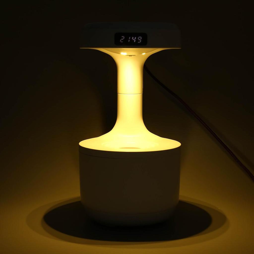 Cool Mist Humidifiers, 800ml Anti Cool Mist Humidifier, Anti Water Droplets Humidifier with Night Light, Portable Quiet Air Humidifier for Home