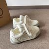 Korean chic versatile fashion white shoes thick baseplate shoes women's 2025 new spring casual shoes bread shoes