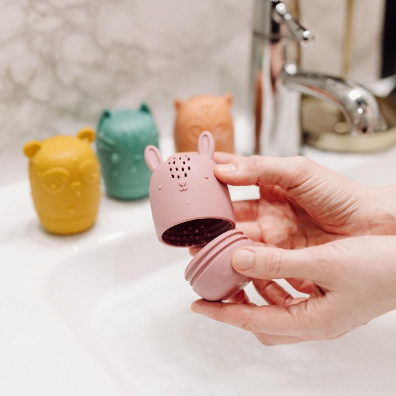 CANPOL 80/308 Set of twist-off silicone bath toys