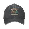 Personalized Cotton Vintage  Limited Edition Birthday Baseball Cap Sports Unisex Womens Adjustable Dad Hat Summer