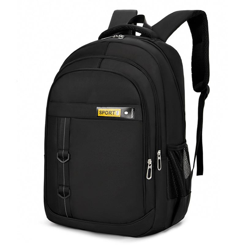 Backpack Letter Sport Waterproof Large Capacity Shoulder Strap Adjustable Bag