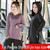 Trendy Plus Size Hooded Yoga Suit: Slimming, Medium-Long Fitness Top for Running