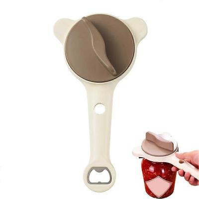 Apriscatole Multiuso 4 in 1 Strumento da Cucina Adatto per Barattoli, Bottiglie e Lattine da Cucina