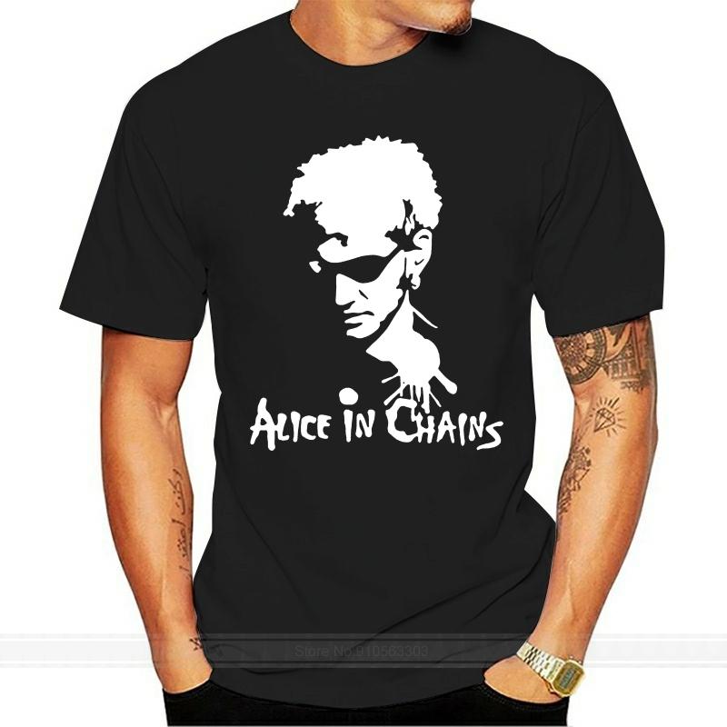 New Limited Merch Tshirt Unisex Layne Staley Alice In Chains Male Brand Teeshirt Unisex Summer Cotton T Shirt