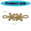 Exquisite Chinese Knot Buttons for Qipao and Ethnic Clothing Chinese Aesthetic Ornamental Closure