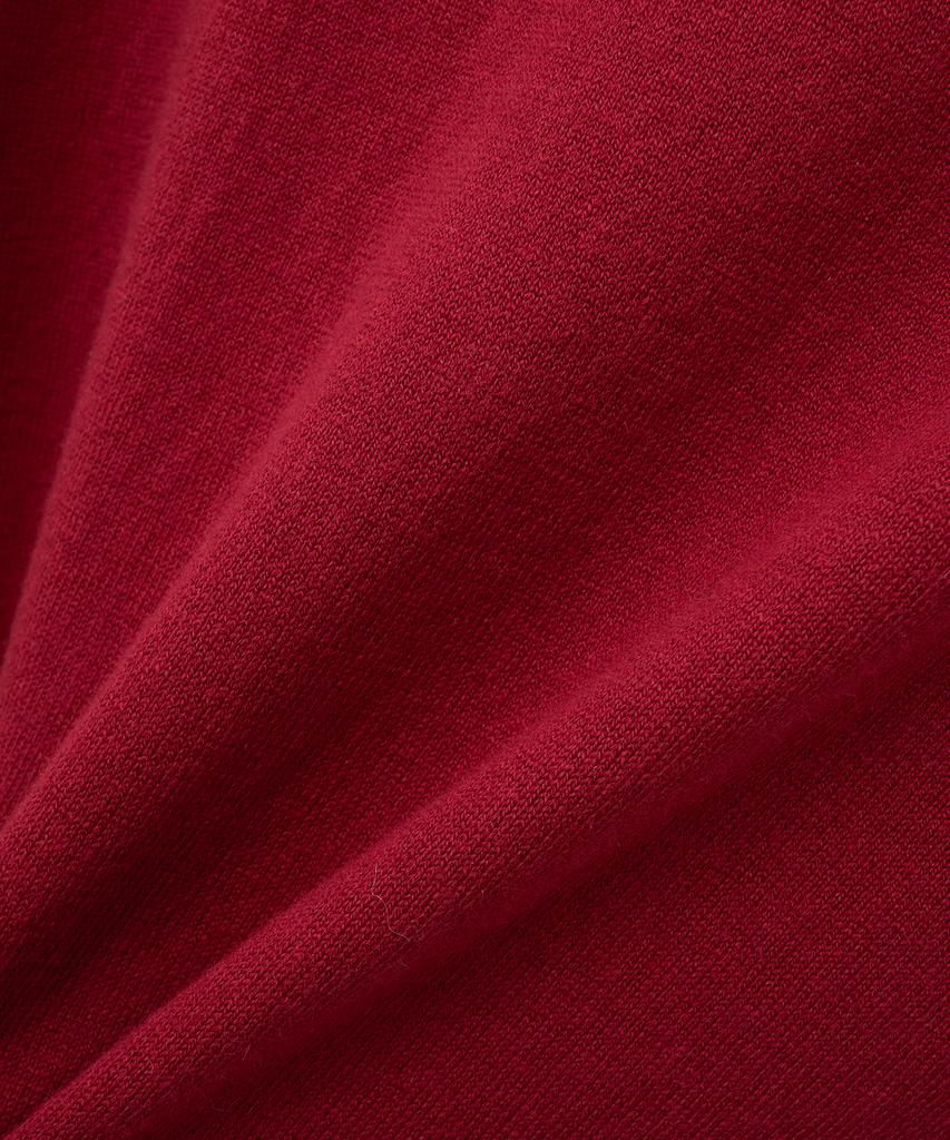 NOIRER Cashmere Cotton Turtleneck (Red)
