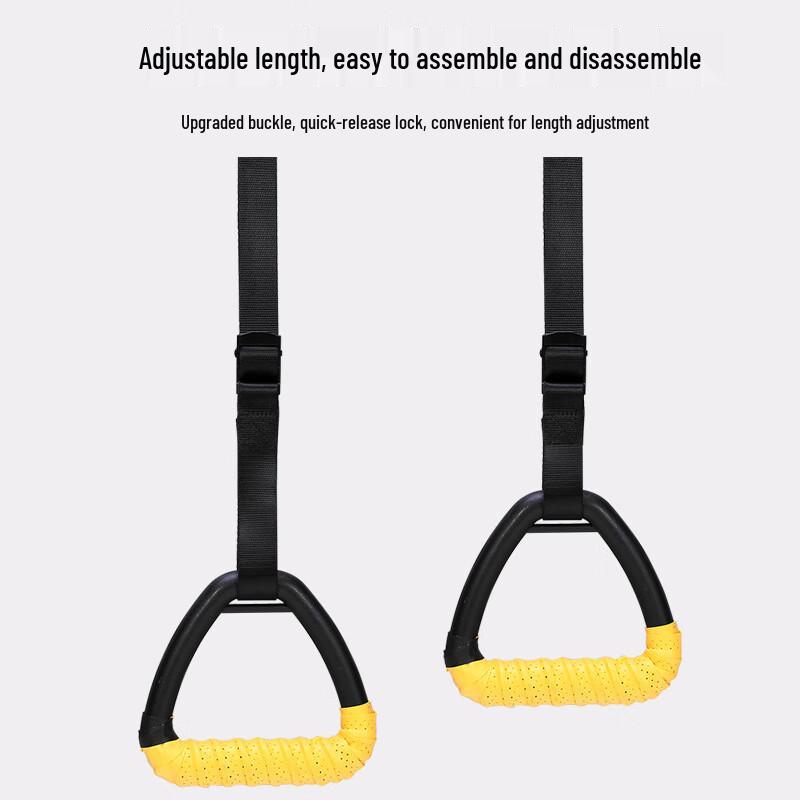 Zhizhou Suspension Training Rings & Straps Set