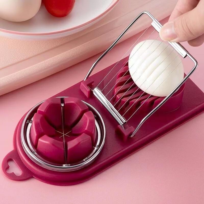 

Wutuo 2-in-1 Egg Slicer and Cutter