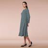 Lipbbam Creora Pfirsich Samt Langes Kleid Ldm52dg01