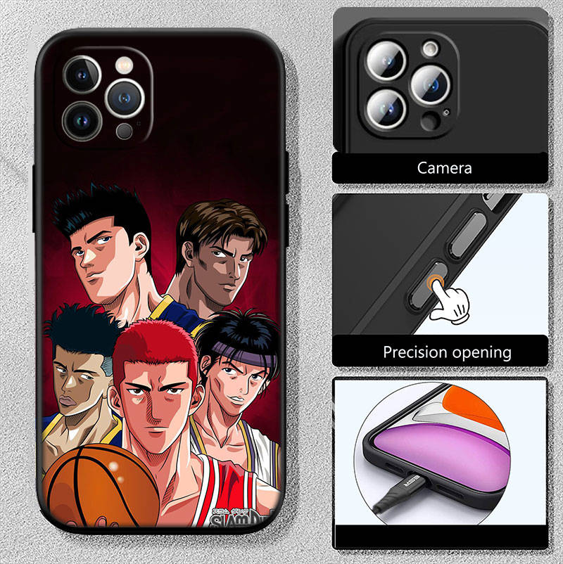 IR23 S-Slam D-Dunk Phone Shell Case for iPhone 7 8 11 12 13 14 15 16 16E XS Pro Max XR X SE