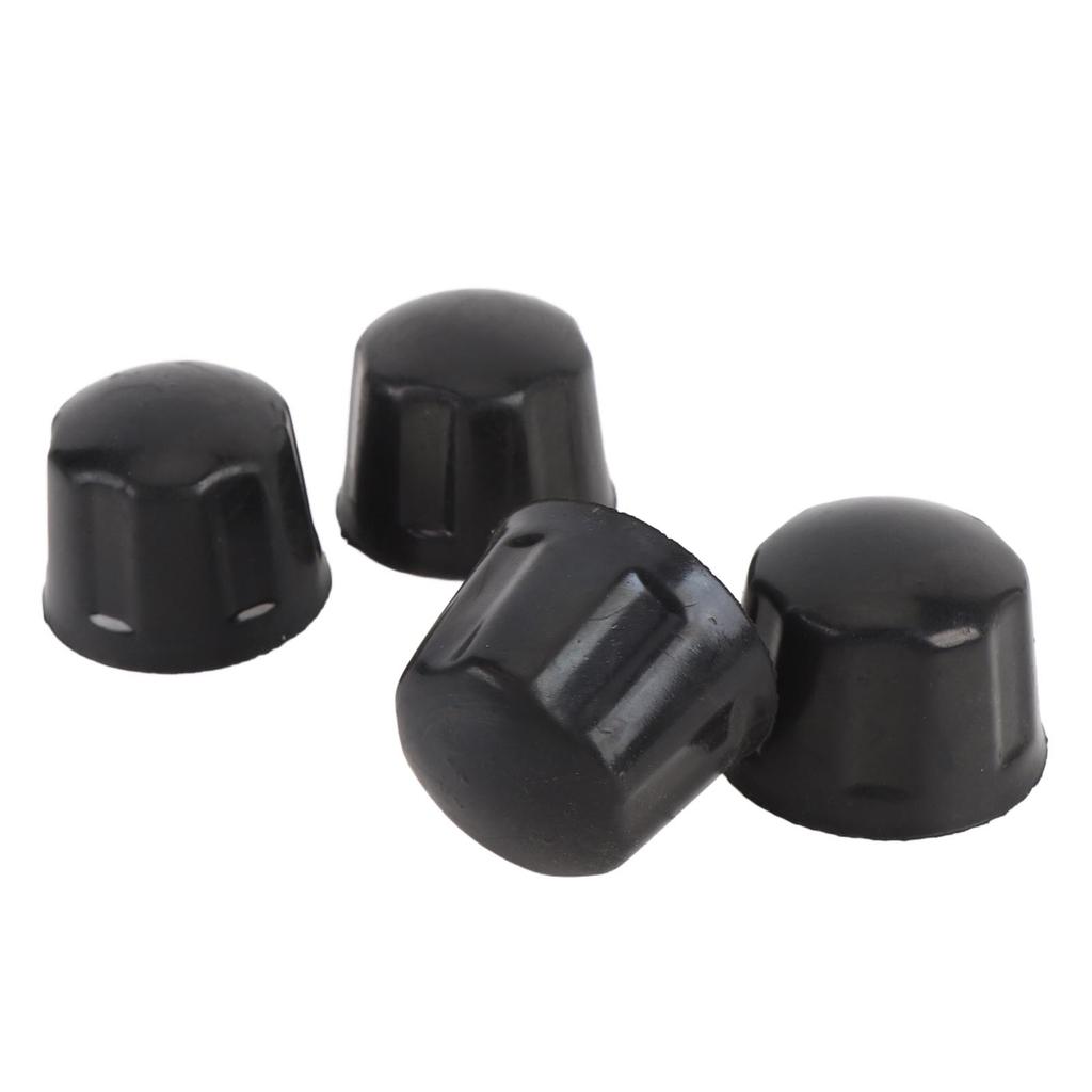 4Pcs Rubber Wheel Rim Dust Cover Cap 42mm Water Resistant for 110cc 125cc 250cc 300cc ATV Quad Go Kart Rim Wheel
