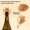 Wine Bottle Stoppers Silicone Champagne Bottle Cowboy Hat Funny Stopper Foldable Silicone Bottle Holder Rack Bottle Stacker Rack