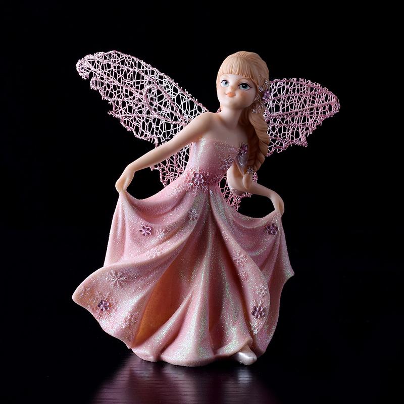 Evropské pryskyřičné ozdoby Anděl Květina Víla Domov Obývací pokoj Stůl Socha Řemesla Dětský pokoj Figurky Dekorace Narozeninové dárky