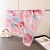 Spring Summer Oil Painting Style 70cm Square Women Scarf Silk Satin Scarves Shawl Designer Headband Hijab Bandana Wrap Bufanda