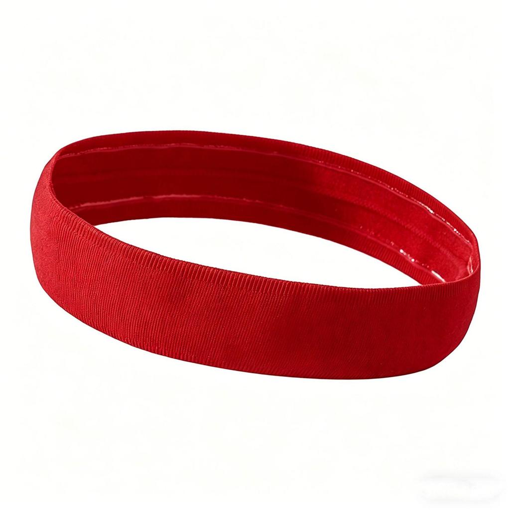 Unisex Sweat-Absorbing Embroidered Headband for Sports, Running, Fitness, and Yoga