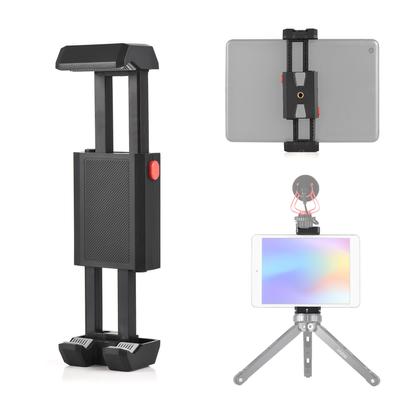 Soporte de trípode universal para teléfono y tableta Soporte ajustable para tableta Abrazadera para teléfono Clip para teléfono y tableta