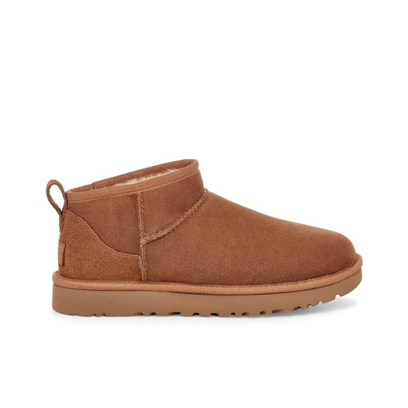 UGG Classic Ultra Mini Boot Chestnut Women Sneakers Brown 1116109-CHE
