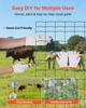 Farm Fence, 1 X 20 M, 4 X 4 In Mesh 2.1mm Galvanized Steel Wire Fencing for Cattle, Hog & Sheep, Heavy Duty Vinyl Coated Livestock Fence for Animal