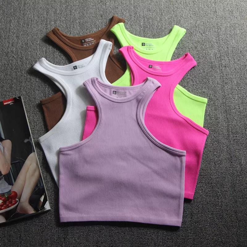 

French-Inspired Off-Shoulder High-Neck Women s Fitness Tank Top - Breathable, Quick-Dry, Sleeveless Running Sportswear One size fits all