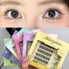 Multi-style Glue Free Wispy Eyelashes Self Adhesive Natural Manga Eyelashes Individual Lashes Cluster Korean Comic Eye Lashes