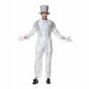 Halloween, Ghost Groom Adult Men's Zombie Vampire White Suit Party Stage Costume