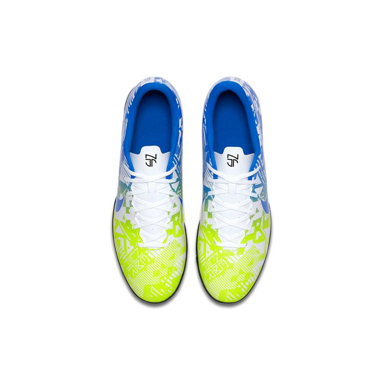 Nike Vapor 13 Club Njr Tf Turf White/Volt/Black/Racer Blue Yellow AT8000-104