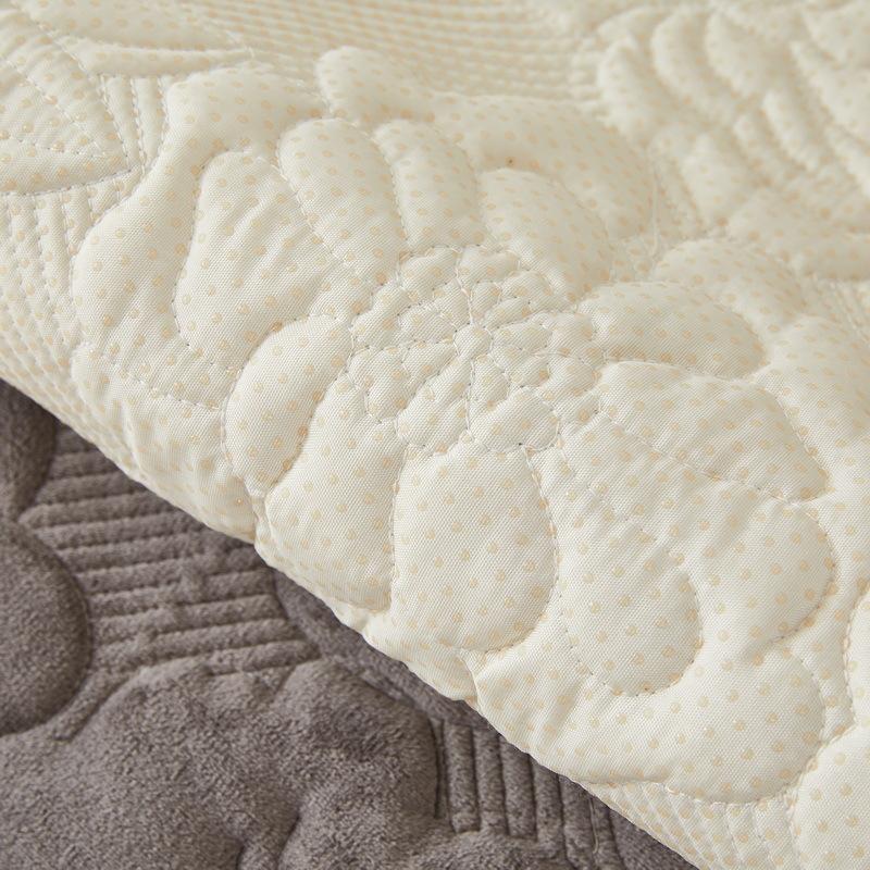 Simple Winter Sofa Cushion Winter Super Soft Short Plush Cushion Cushion Cover Sofa Cover Anti-slip Thickening