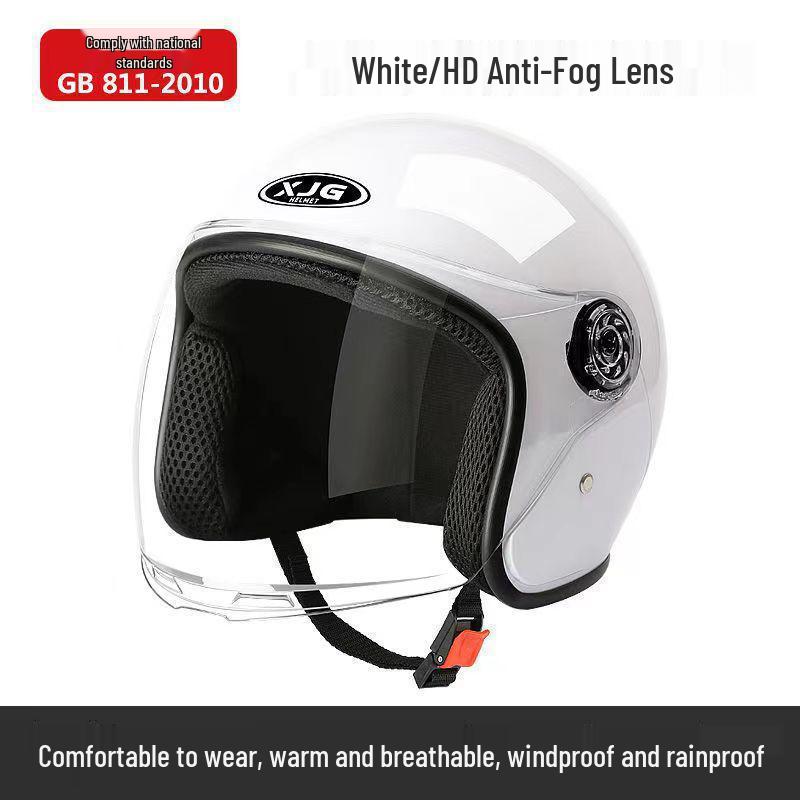 Universal Electric Scooter & Motorcycle Helmet - All-Season, UV Protection, Unisex Design