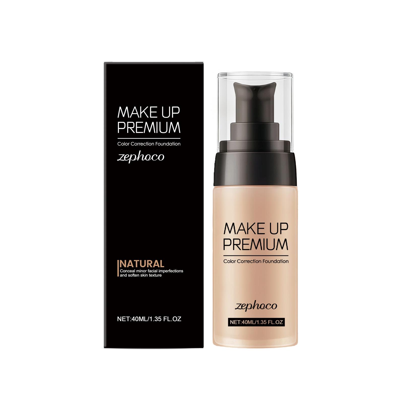 Zephoco Natural Concealing Brightening Lightweight Foundation Cream