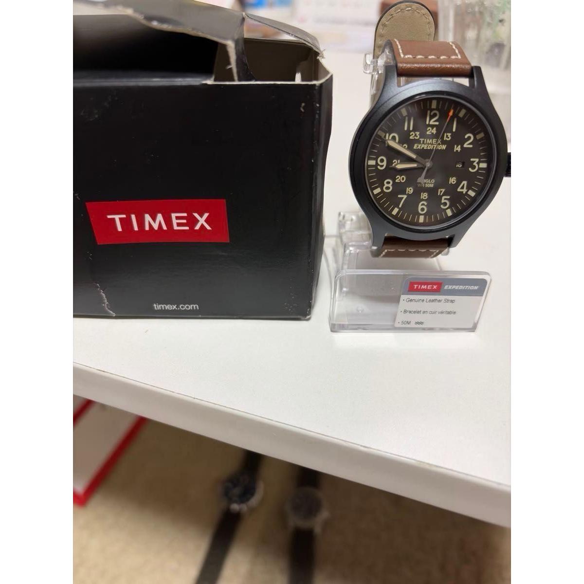 New and unused Timex TIMEX EXPEDITION SCOUT 40 43mm Brown Expedition Personally imported item
