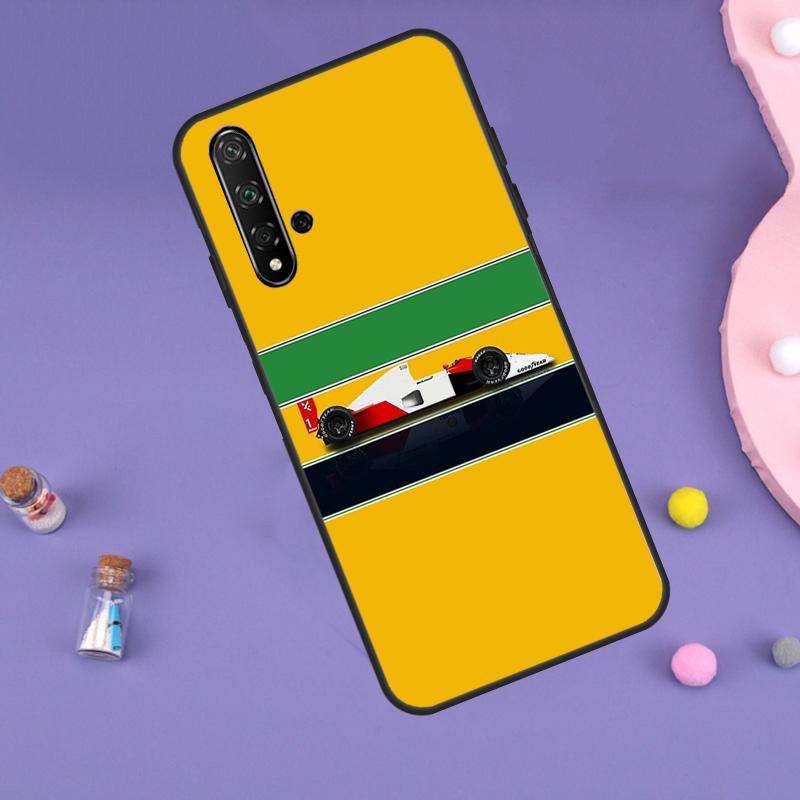 Ayrton Senna F1 Case For Huawei P30 P20 P40 Lite Nova 5T 11i 8i 3i 9 10 SE 11 Pro Y90 Y70 Y61 Y60 Y91 Cover