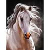 Diamond Painting Horse Full Round Diamond Embroidery Animals Picture 5D Diy Mosaic Rhinestone Home Decoration