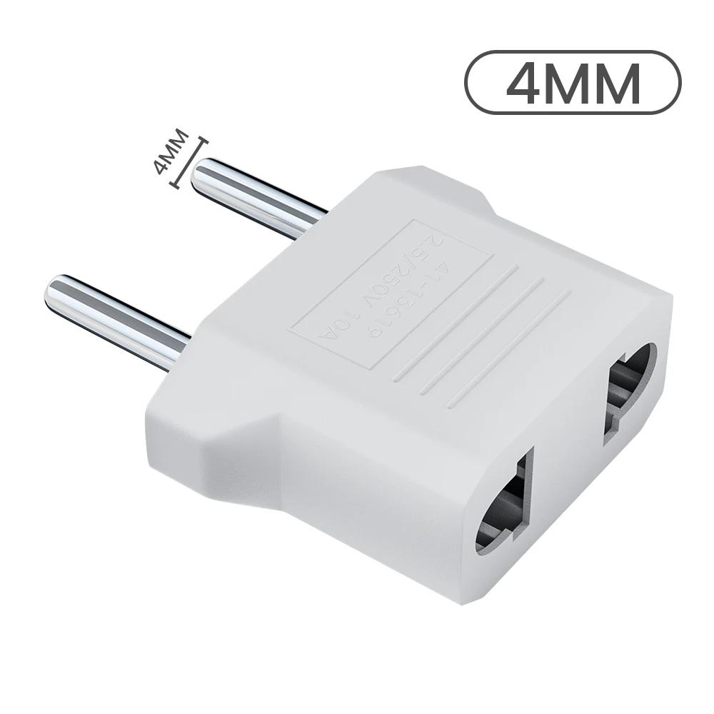 

3/5/10Pcs European Euro EU Plug to US USA Plug Socket Travel Charger Converter Adapter Type C Plug Electrical Sockets AC Outlet 3Pcs