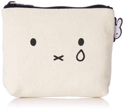 [Sifre] Miffy Canvas Multi-Pouch, Small, TRC7100-S, B108, Face Nakigao