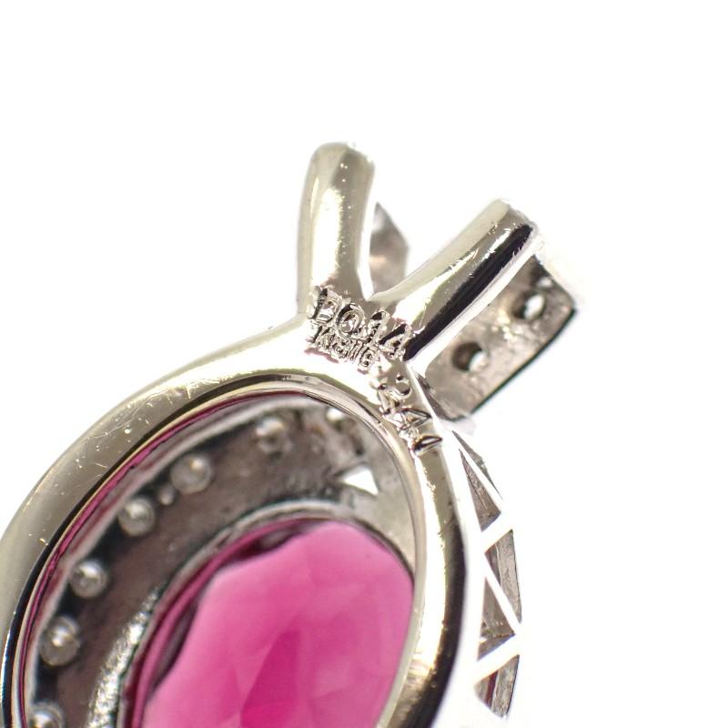 No Brand  Pendant Top K18 White Gold Women