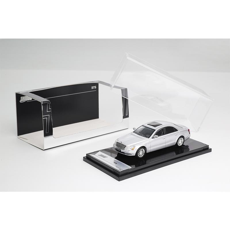 New Gcd Shadow 1:64 Mercedes-Benz Maybach 57s Simulation Alloy Miniature Die-Cast Car Model Custom Toy Gift Collectible Ornament