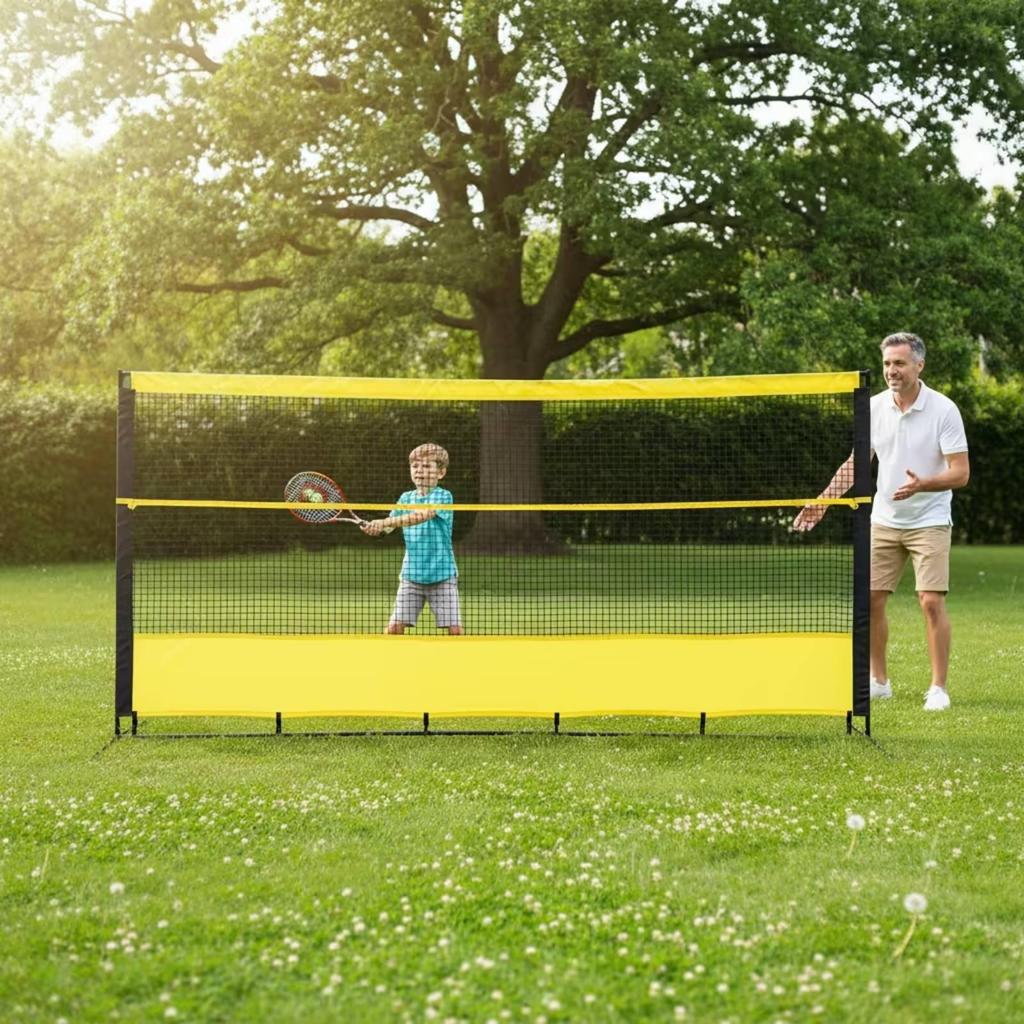Tennis Comeback Net with Bag Solo Practice Training Portable