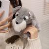 25CM Kawaii Schnauzer/Husky/Bulldog/German Pastor/Sharpie/corgi/Beagle Plush Animal Doll Children's Soothing Dolls Birthday Gift
