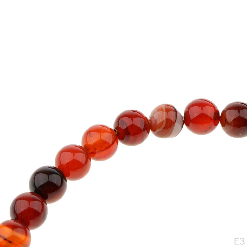 Agate Beads DIY Necklace Bracelet Strand Jewelry