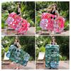 Inflatable Pool Float Mat with Hole Headrest Adults Size Foldable Floating Lounger Raft Summer Swimming Pool Party Beach Lake Essentials