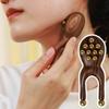 Antistatic Guasha Face Massager Tool Wooden Handle Wood Gua Sha Tool Skin Scraping