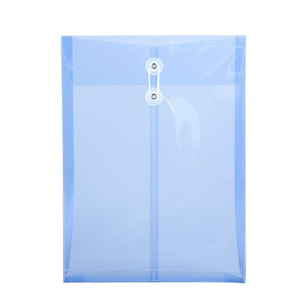 10Pcs Legal Size Envelopes with String Closure Expandable File Pouches Top Load File Folder Document Organizers Bag
