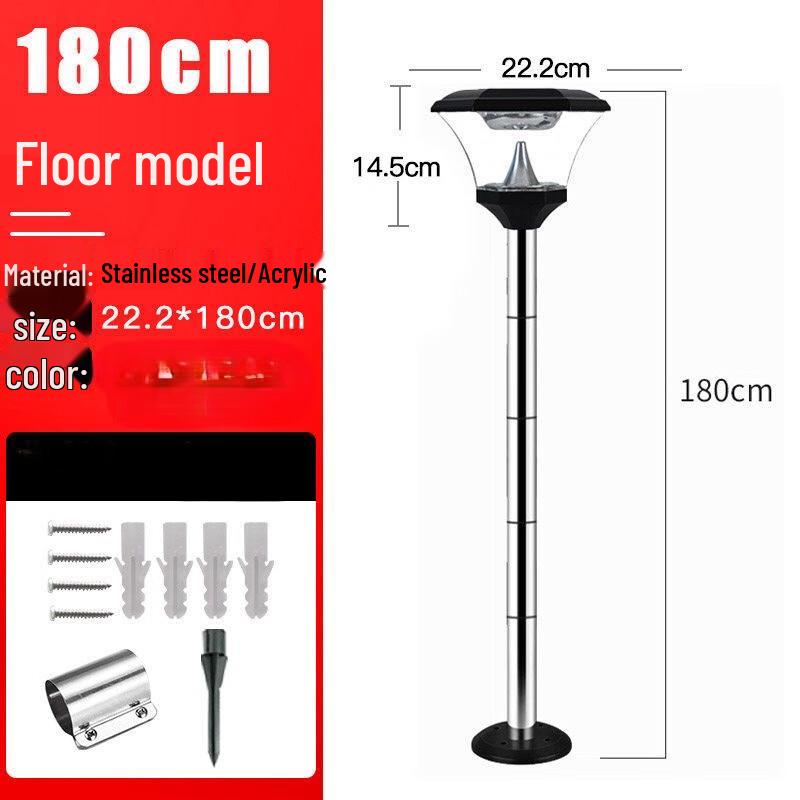 UOSU Outdoor Super Bright Solar Lawn Light