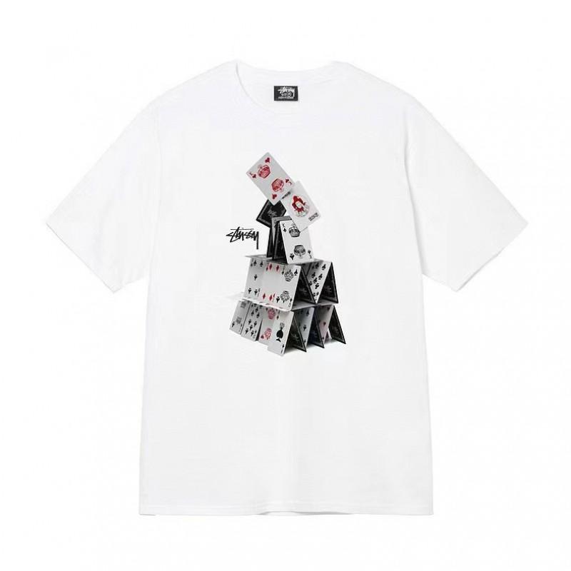 Herren Übergröße Kurzarm T-Shirt 250-300g Schwer Baumwolle T-Shirt Lässig Lockerer Schnitt