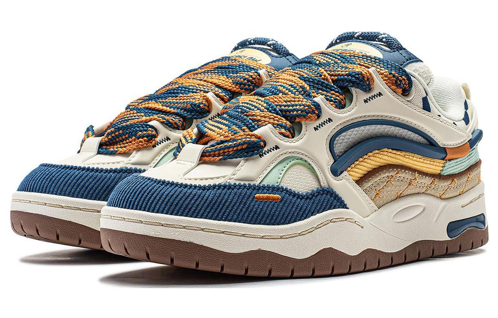 Li Ning CF Tracing, Comfortabele En Ademende Demping, Slijtvaste Lage Casual Schoenen Dames Ecru AGCT330-4
