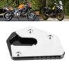 Motorcycle Kickstand Extension Pad Side Stand Enlarger Fit for Suzuki V Strom DL 650 2012 2019