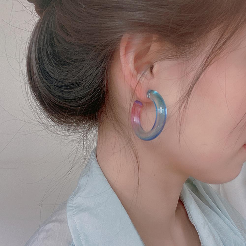 

JMXD-Богемные серьги из керамики и деревянных бусин для женщин, красочные этнические серьги-кольца, ретро, преувеличенные, эффектные, бохо-шик, фестивальная бижутерия,